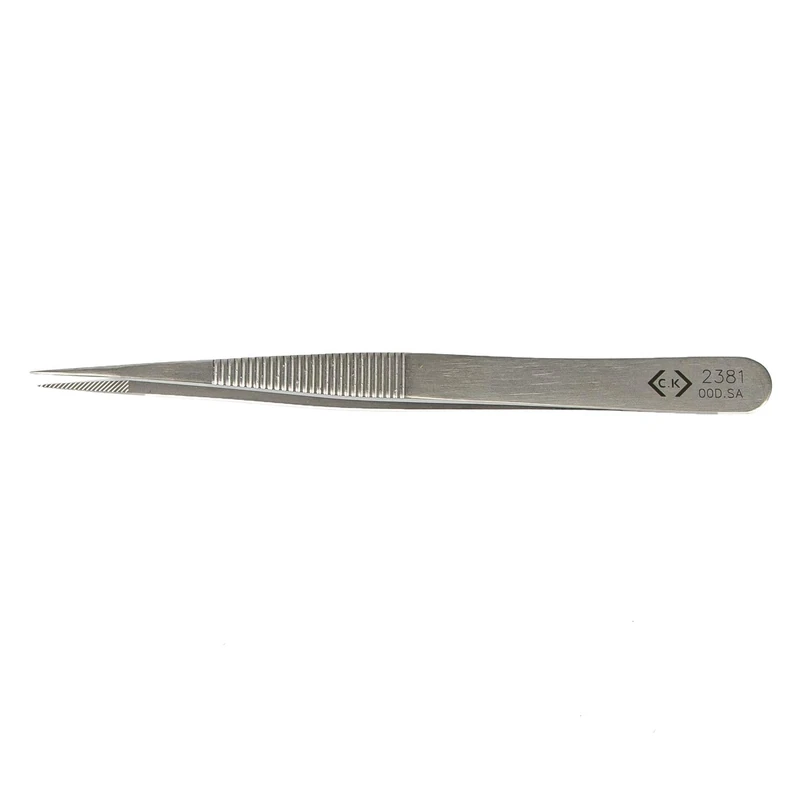 Best Price Square PRECISION TWEEZER, FINE TIP, 120MM T2381 By CK TOOLS