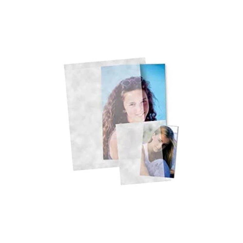 Daiber 43007 Window Envelopes Silver, Transparent, White
