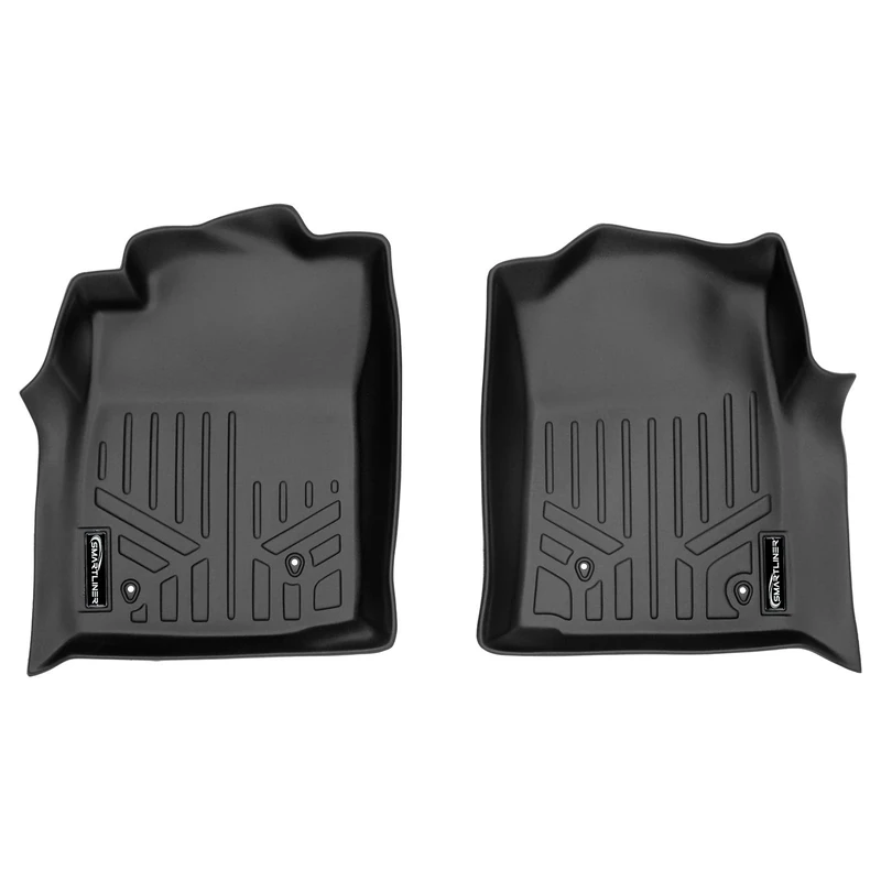 MAXLINER Car Floor Mats 1st Row Liner Set Black for 2005-2011 Toyota Tacoma (No Manuals - Fits All Cab Sizes)