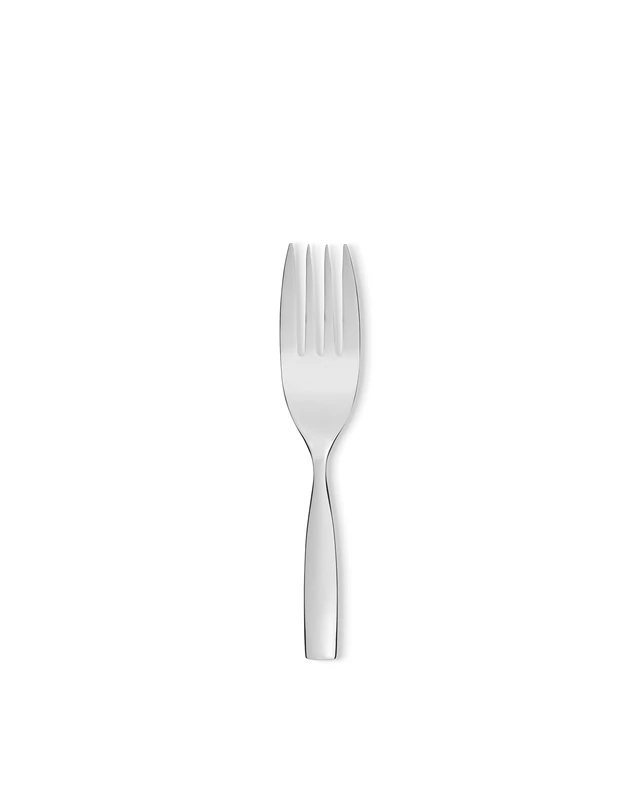 Alessi MW03/12 Dressed Serving Fork with Relief Decoration
