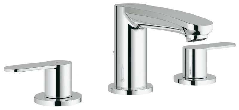GROHE 20208002 Eurostyle Cosmopolitan 3-Hole Basin Mixer Tap