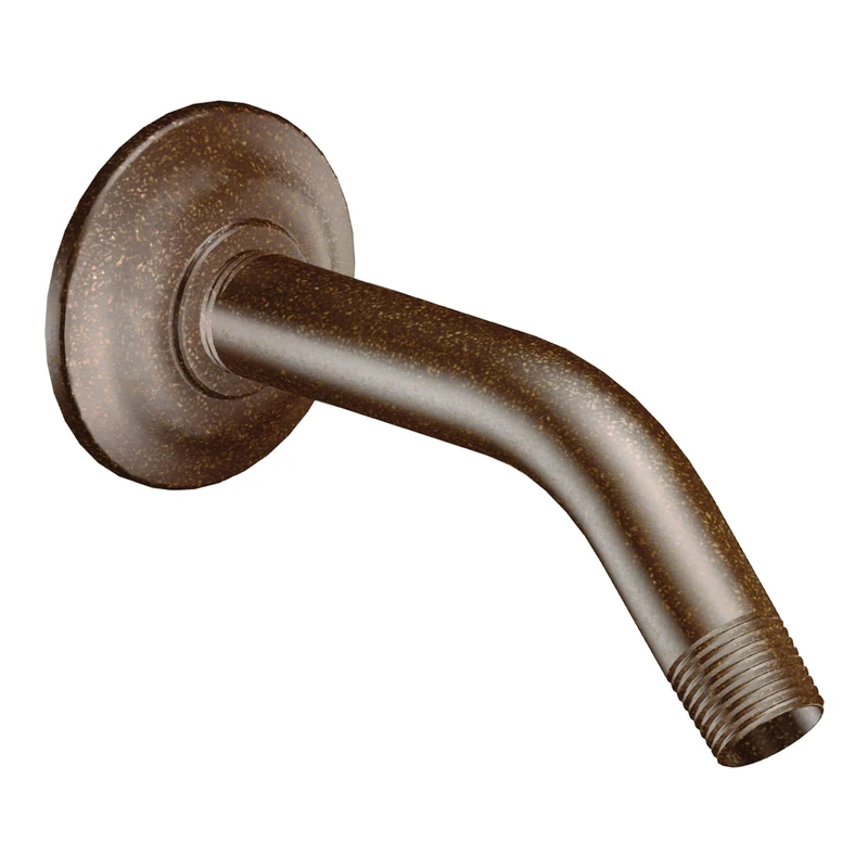 Moen S122ORB Collection Premium 8-Inch Standard Shower Arm with Matching Flange Included, Oil Rubbed Bronze, 0.5