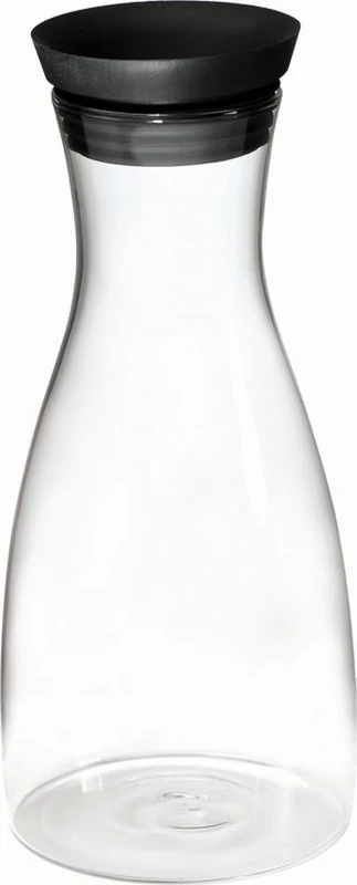Glas-Karaffe m. Edelstahl-/Silikondeckel