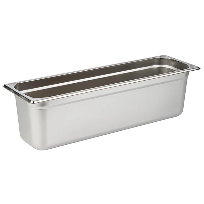 GN Container 2/4 deepth 150mm,8.7 l,530x162mm stainless steel