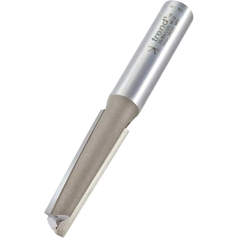 Trend Professional Shear Cutter, 12.7mm Diameter, 1/2 Inch Shank, 50mm Cut Length, Tungsten Carbide Tipped, 53/83X1/2TC