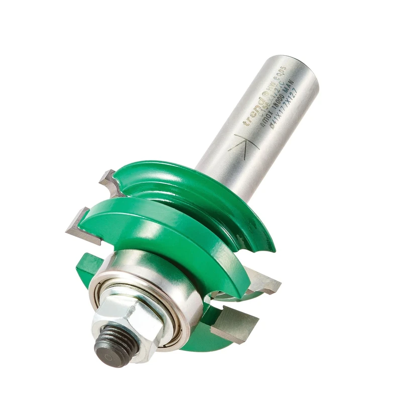 Trend CraftPro Profile Scriber Router Cutter Bit, 1/2 Inch Shank, 3.5mm Radius and 41mm Cut Diameter, Tungsten Carbide Tipped, C156X1/2TC