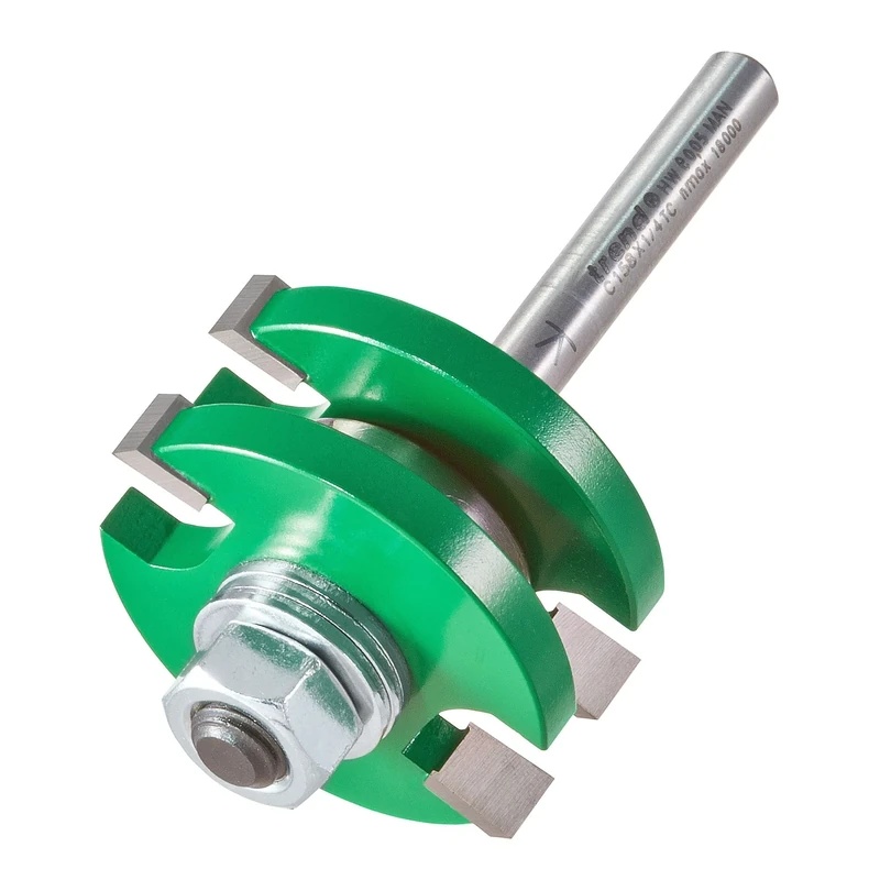 Trend CraftPro Tongue and Groove Router Cutter Bit, 1/4 Inch Shank, 3.2mm Cut Length and 9.5mm Cut Diameter, Tungsten Carbide Tipped, C158X1/4TC