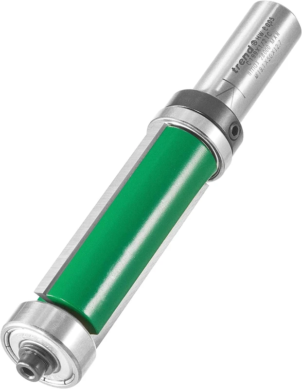 Trend CraftPro Guided Profiler Router Cutter Bit, 1/2 Inch Shank, 19.1mm Cut Diameter & 50mm Cut Length, Tungsten Carbide Tipped, C199X1/2TC