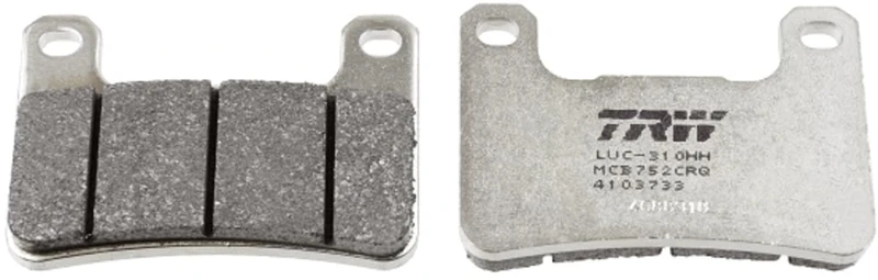 TRW MCB752CRQ Motorcycle Brake Pads, 2 Pieces - Image 1