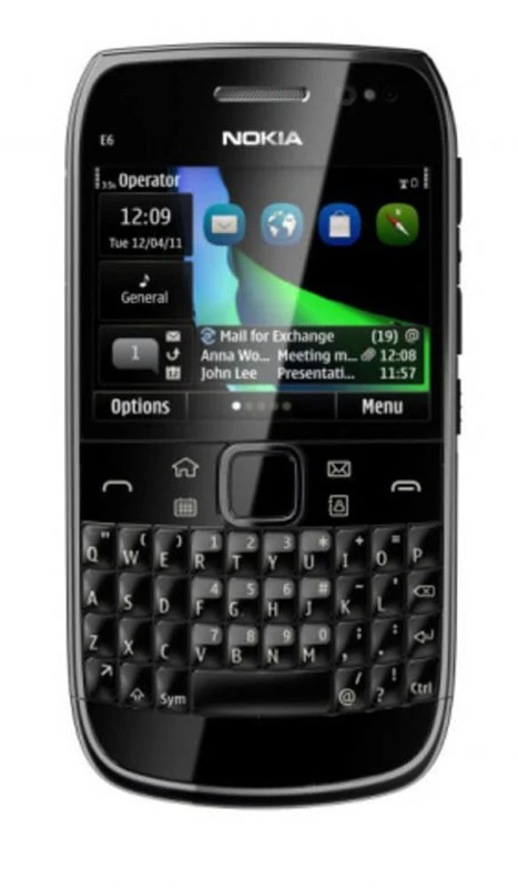 Nokia E6 Sim Free Symbian Smart Phone with Free WH-207 Stereo Headset and Lifetime Walk and Drive Navigation - Black