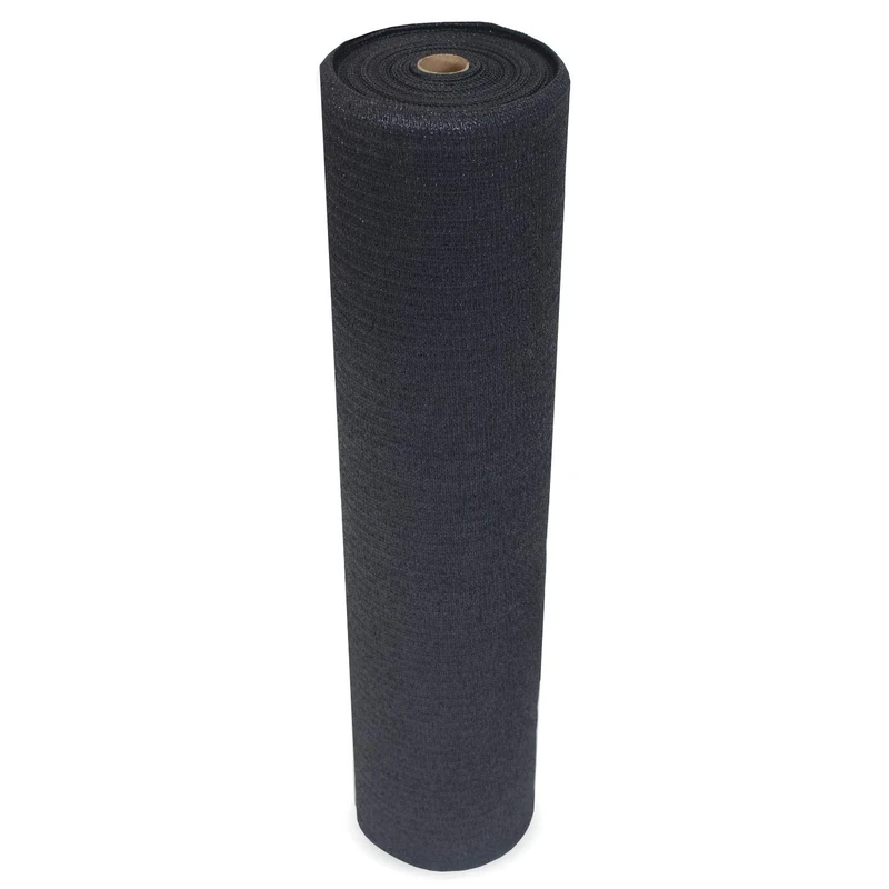 Coolaroo 457839 Shade Fabric with 90% UV Protection (6'x50'), 6' x 50', Graphite