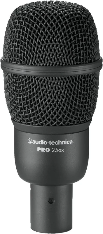 Audio-Technica PRO 25ax High-SPL hypercardioid dynamic instrument microphone Black