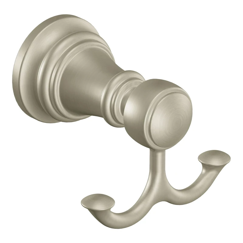 Moen YB8403BN Weymouth Robe Hook, Brushed Nickel