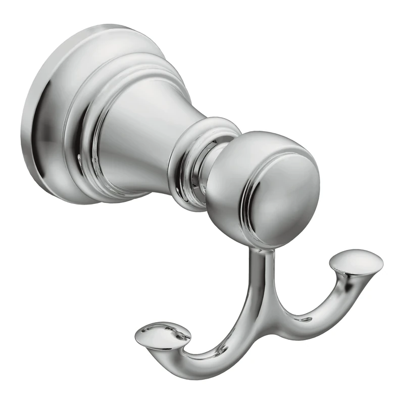 Moen YB8403CH Weymouth Robe Hook, Chrome