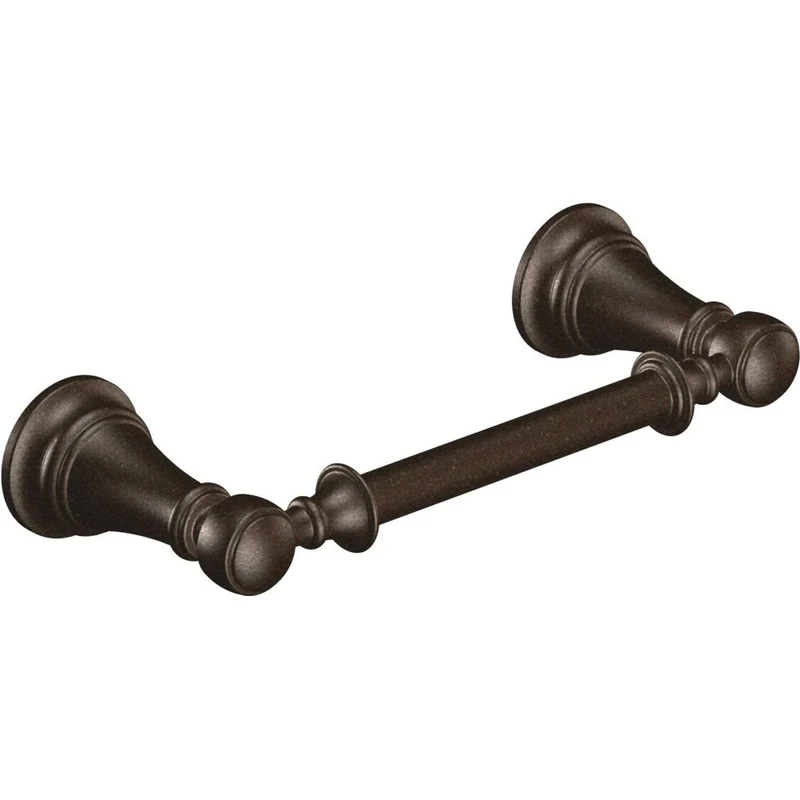 Moen YB8408ORB Weymouth Pivoting Double Post Toilet Paper Holder, Oil-Rubbed Bronze