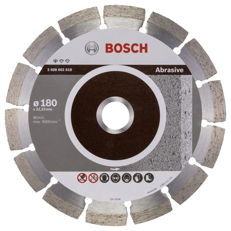 Bosch 2608602618 Diamond Cutting Disc - Standard for Abrasive