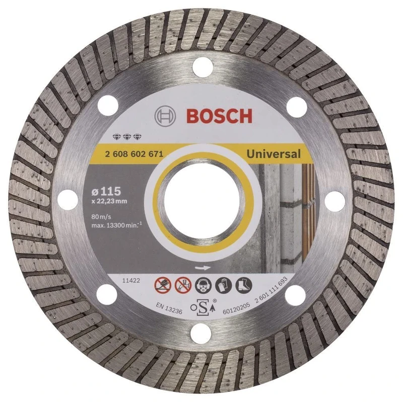 Bosch 2608602671 Diamond Cutting Disc Best for Universal Turbo