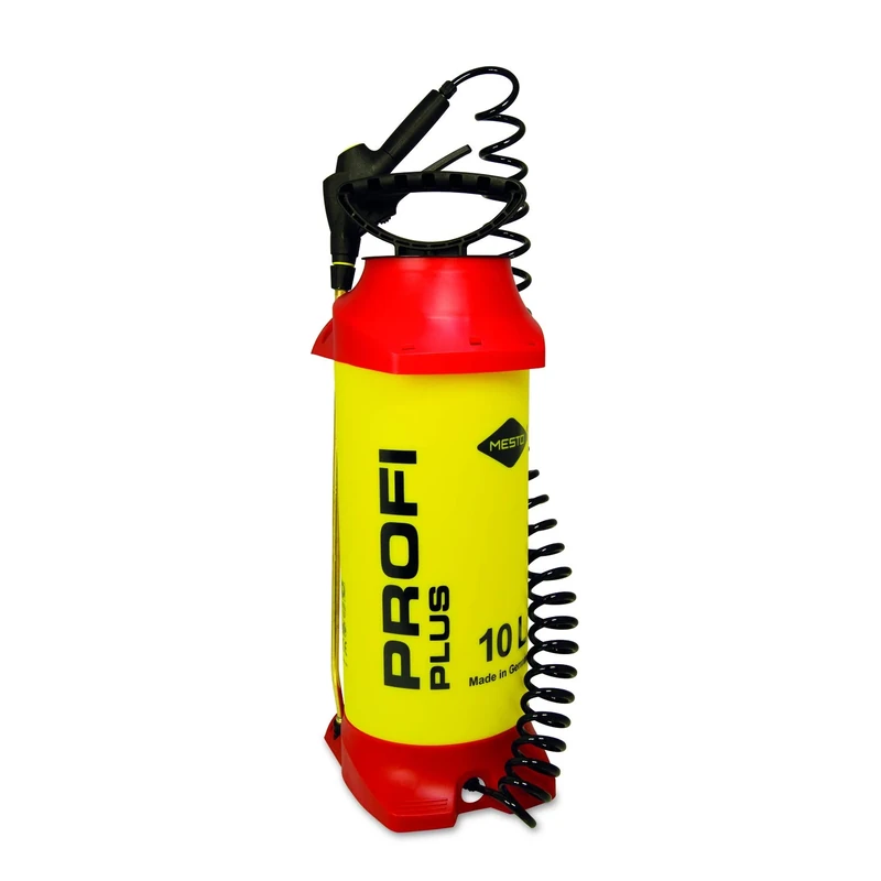 Mesto Profi Plus Pressure Sprayer (Capacity 10 litres; 3 bar; Plastic; Side Portable; Stable, with Spiral Hose) 3270P