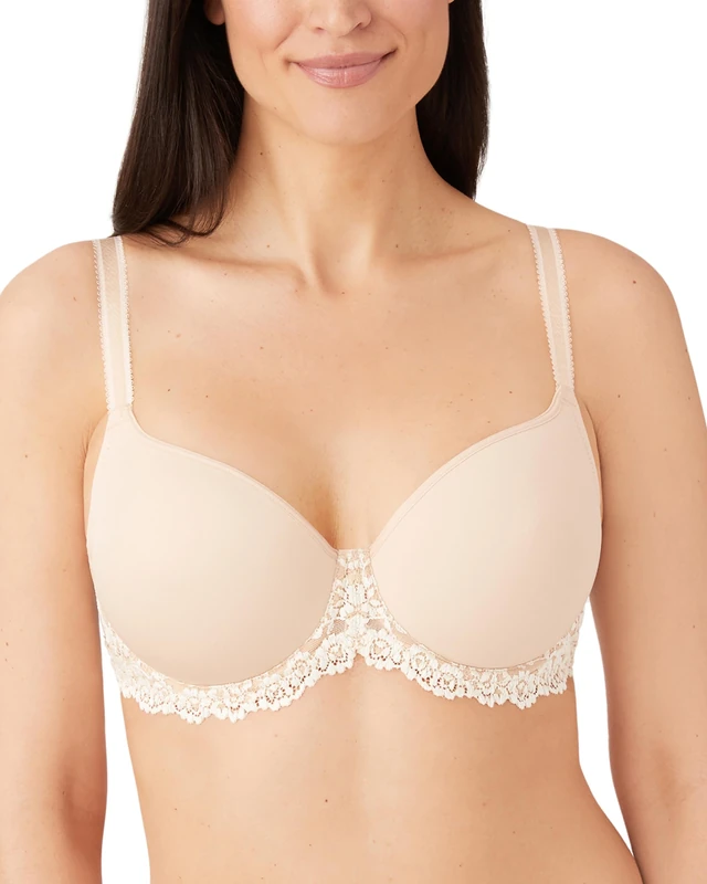Wacoal Women's Embrace Soft Cup Plain Bra, Beige (Nude), 36 C