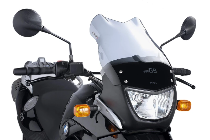 Puig Touring Screen 2015H for BMW F650GS 04'-07', BMW G650GS 10' BMW, Smoked