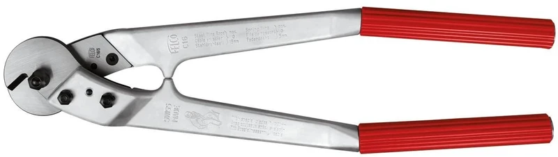 Felco Two Handed Steel Cable Cutters Model C12 Cuts 12mm Forged Alloy Handle Phospate Treated Blade Cable Cutting Rigging Yachting Sailing Electrical Applications Swiss Made
