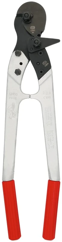Felco Two Handed Steel Cable Cutters Model C108 Cuts 8mm Cable Forged Alloy Handles Phosphate Treated Blade Cable Cutting Rigging Tachting Sailing Electrical Applications Swiss Made