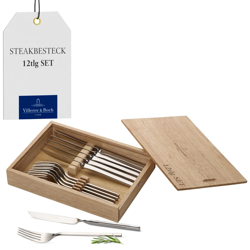 Villeroy & Boch New Wave 12-Piece Steak Set