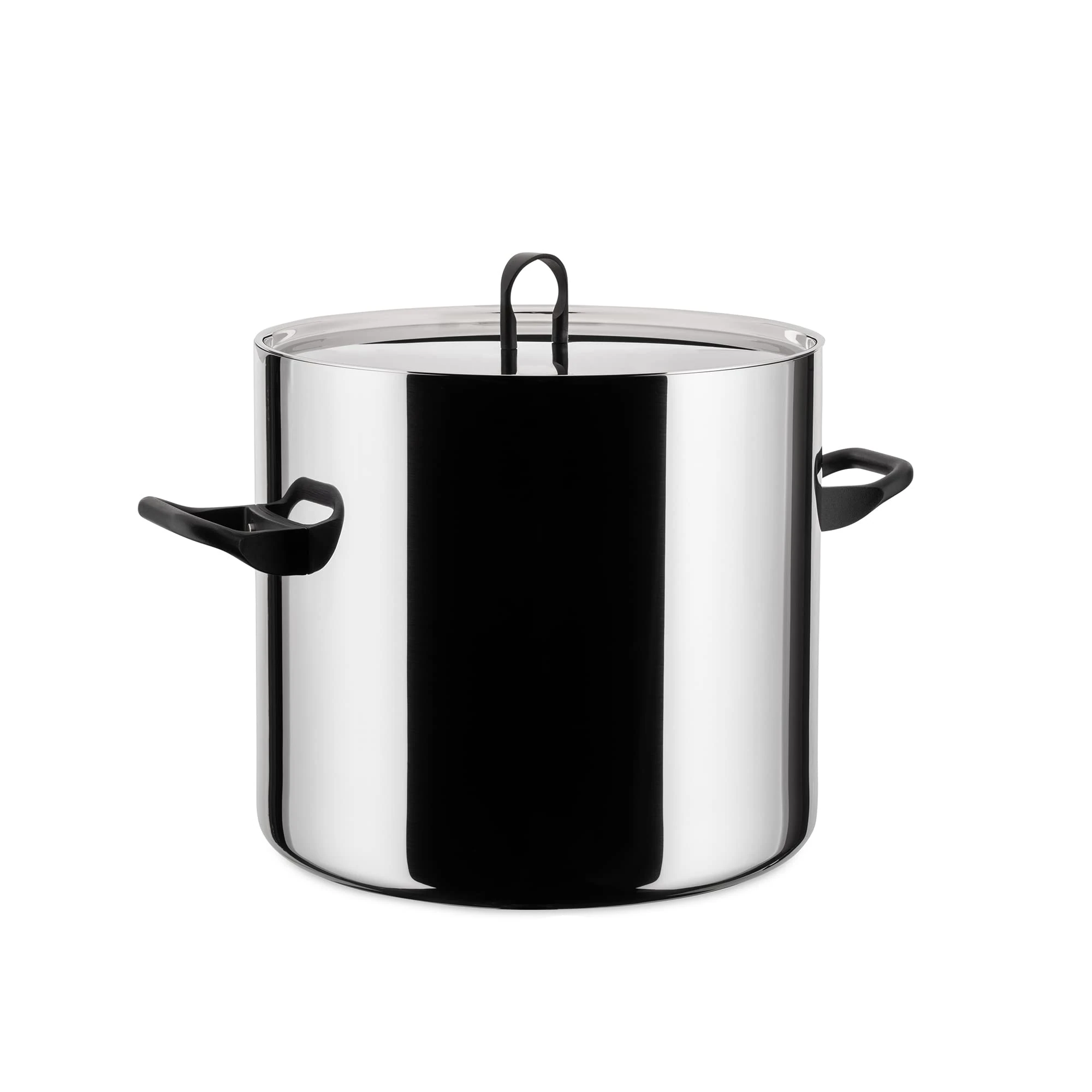 Alessi La Cintura Di Orione 24 cm Stock Pot in 18/10 Stainless Steel, Silver