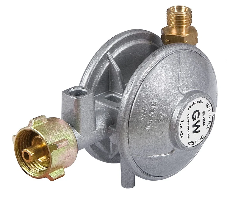 Enders Profi Gas Kit with Hose Rupture Protection and Safety Gas Pressure Regulator for required