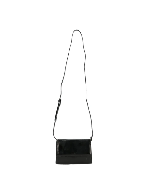 Picard AUGURI Women's Evening Bag Made of Cowhide Leather, Small, with Magnetic Closure, Evening Bag, Evening Bag, Everyday Wear, Going Out, Black (black-varnish), standard size, Handbag
