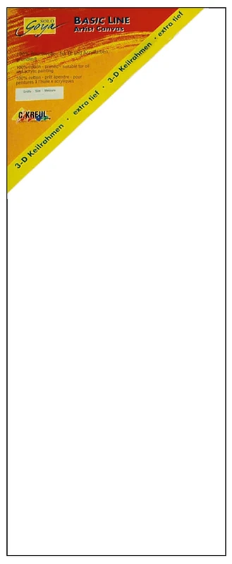 Solo Goya 644010 €“ Basic Line gallery frame 40 x 100 cm Extra Deep