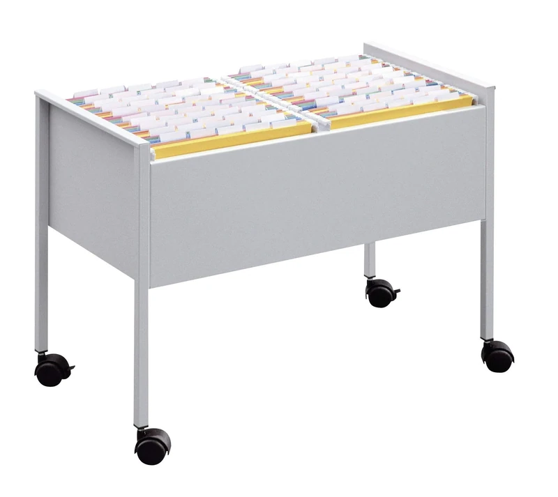 Durable Economy Suspension File Trolley - Black/Grey