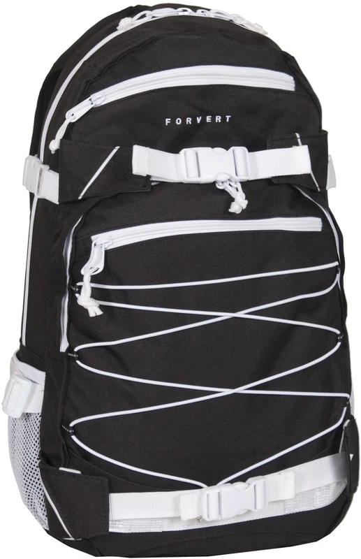 FORVERT Backpack Ice Louis, Black, 50.5 x 26.5 x 12 cm, 19.5 Liter, 880229