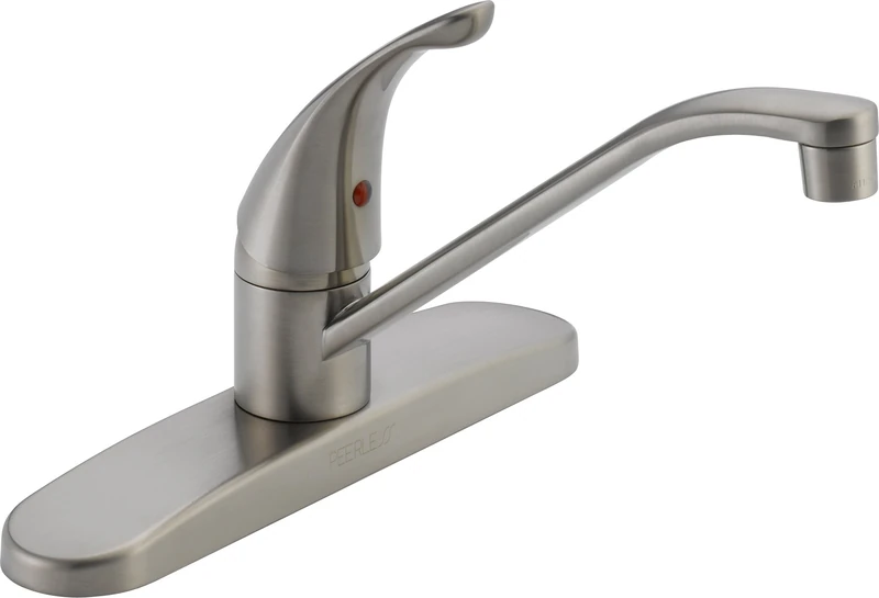 Peerless P110LF Classic Single Handle Kitchen Faucet, Chrome - Image 1