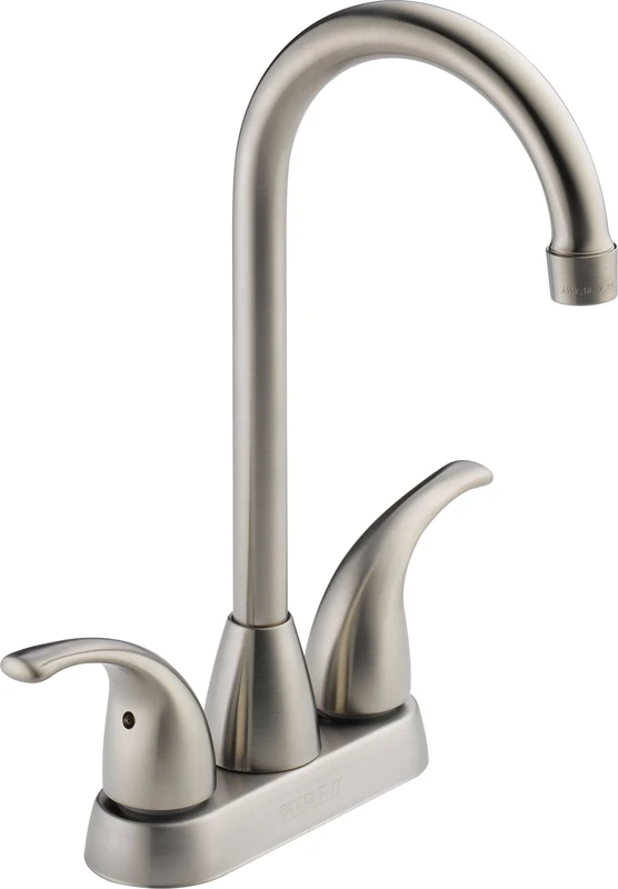 Peerless P288Lf-Ss Choice Two Handle Bar-Prep Faucet, Stainless - Image 1