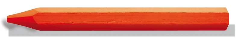 LYRA L4870313, 797® Luminescent Chalk (Oil-Based) for Weatherproof Luminescent Markings, Box of 12 Luminescent Orange Chalks