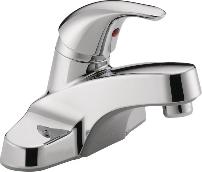 Peerless P136LF Classic Single Handle Bathroom Faucet, Chrome