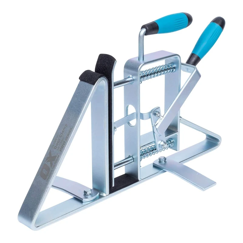 OX P200101 Pro Solid Steel Door Clamp, Multi-Colour, 49 x 30 cm