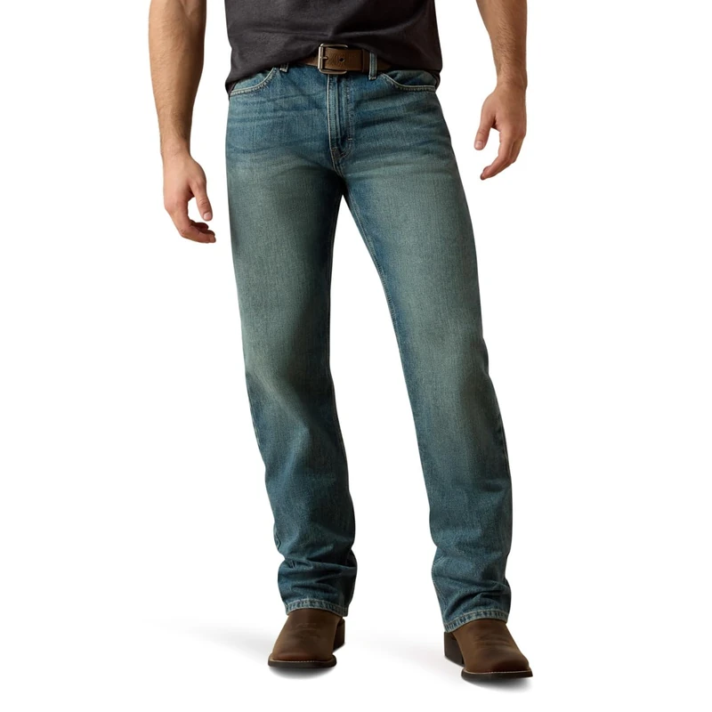 ARIAT Men's M2 Relaxed Boot Cut Jean, Granite, 30W x 32L