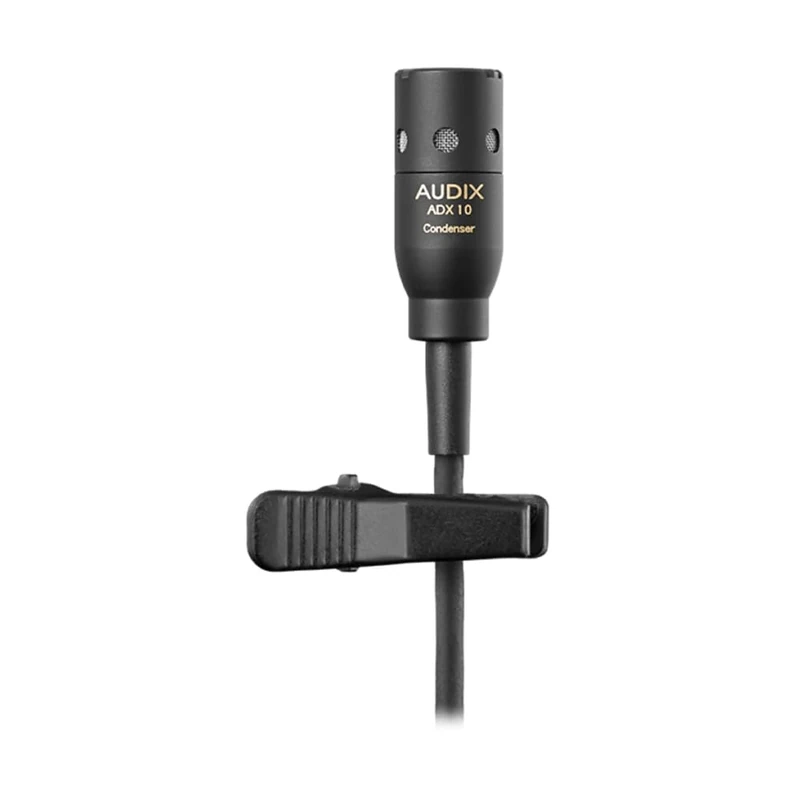 AUDIX ADX10 Wireless Component Condenser Microphone, Cardioid Lavalier for Speech, Theater & Broadcast Applications