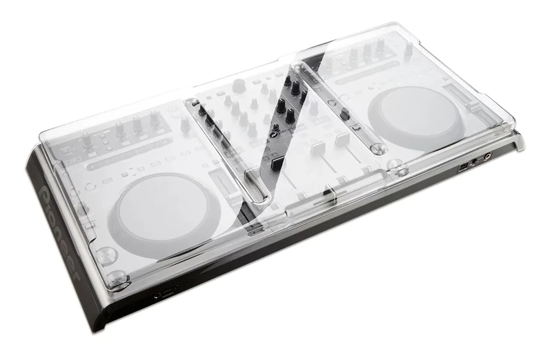 Decksaver Cover for Pioneer DJ DDJ-T1 - Super-Durable Polycarbonate Protective lid in Smoked Clear Colour, Made in The UK - The DJs' Choice for Unbeatable Protection