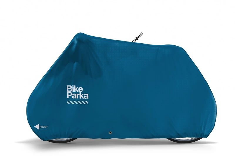 BikeParka STASH Waterproof Bicycle Cover - Ciel Blue