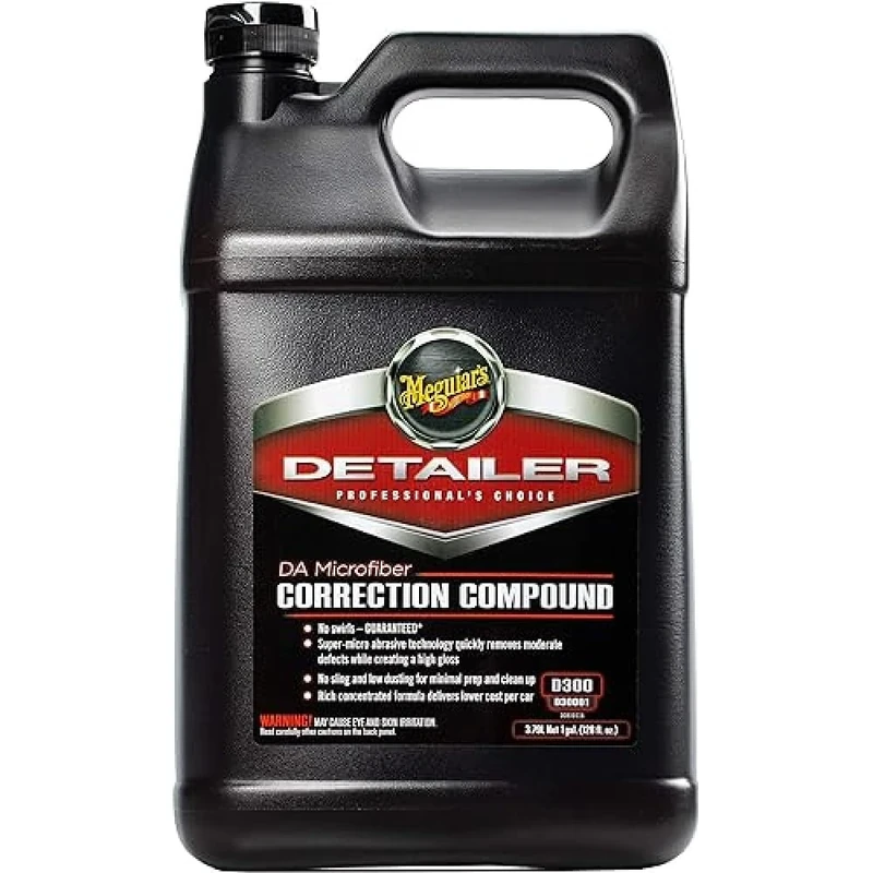 Meguiar's D30001 Detailer DA Microfibre Paint Correction Compound 3.78L