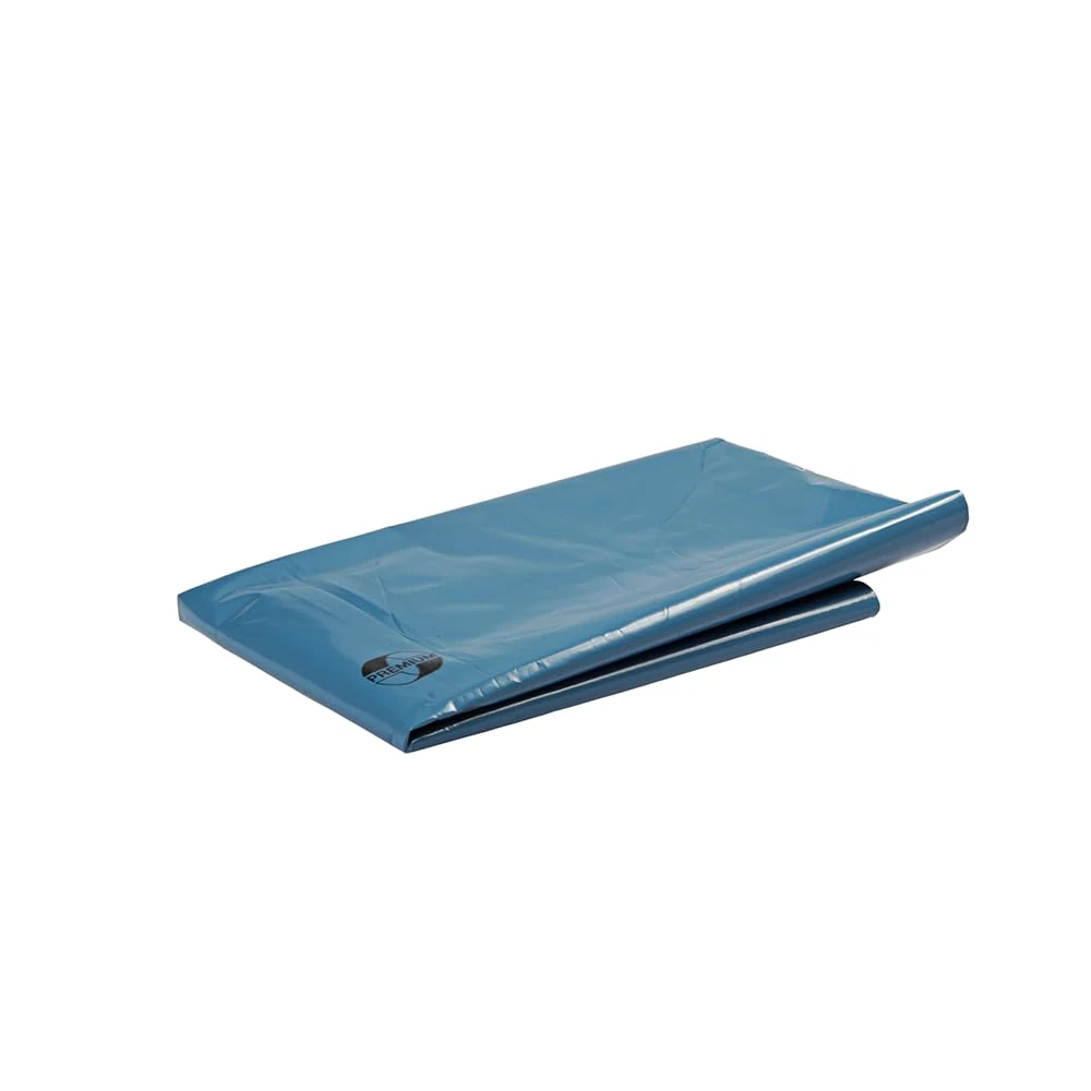 Deiss Premium Bin Bags, 240 L, Blue, Extra Strong, Pack of 100