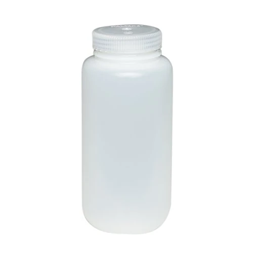 Nalgene HDPE Wide Mouth Packaging Bottle, 32oz/1000ml (case of 50)
