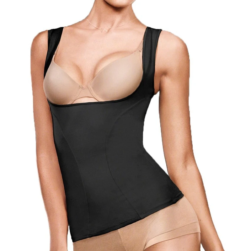 Maidenform Women's Wear Your Own Bra Shapewear Torsette FL1866, Modern Black, XXL