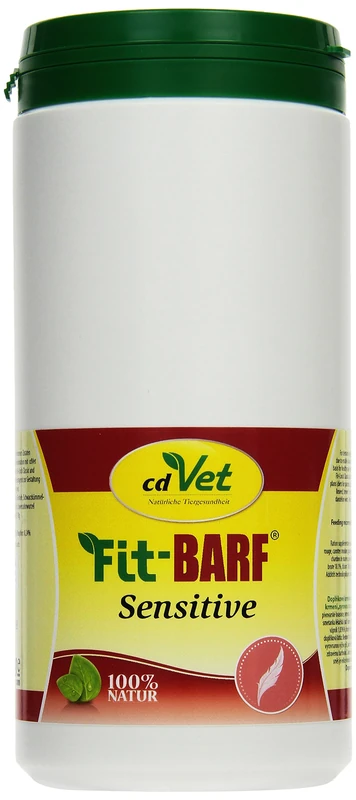 cdVet Naturprodukte Fit-BARF Sensitive 700 g - Dog & Cat - grain-free - balanced nutrition in raw feeding - pancreas, kidney, liver, reduction diets - vitamins - BARF - - Image 1