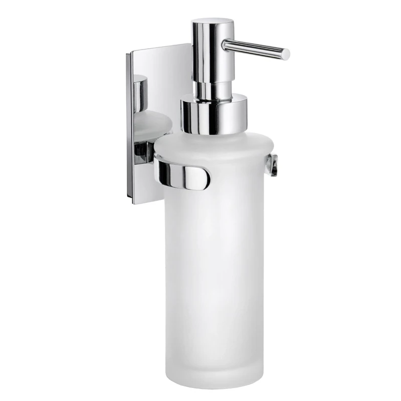 Smedbo Soap Dispenser Wallmount, Polished Chrome ZK369 Pool Holder, Silver, 6.5 x 8.3000000000000007 x 24.2 cm