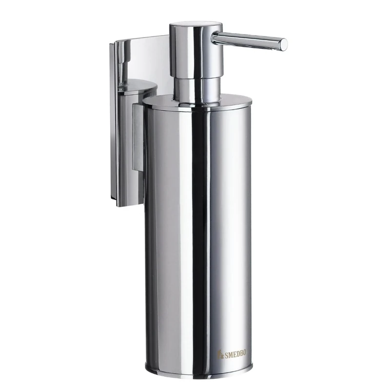 Smedbo "Pool" Soap And Lotion Dispenser, Polished Chrome
