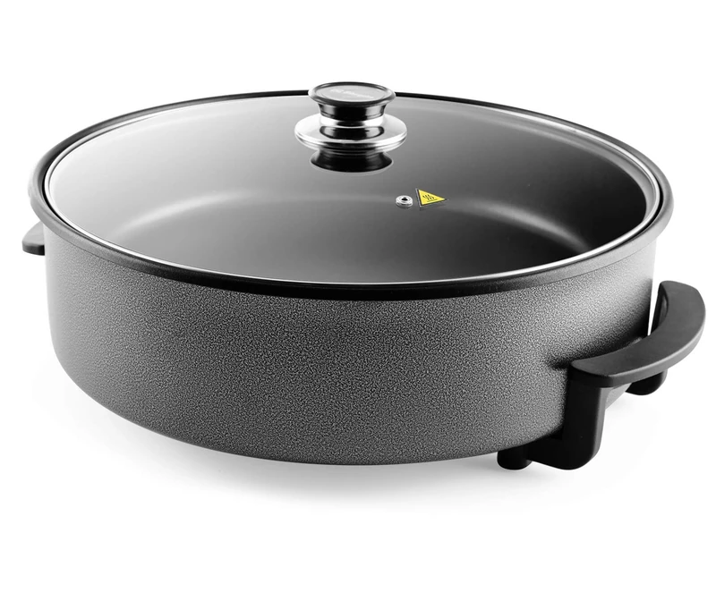 Orbegozo PZ 8100 Electric Cooker with Glass Lid, Non-Stick Coating, Adjustable Thermostat, 40 cm Diameter, 1,500 W - Image 1